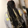 Medium Knotless Braids