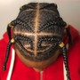 2 Feed In Braids