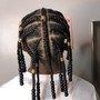 2 Feed In Braids