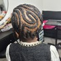 Under wig cornrow