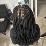 Men stitches Cornrows (2 stitches)