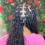 Kid's Feed in & knotless Braids (ages 8-10)