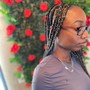 Medium Knotless Braids