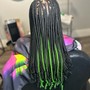 Short (smedium) Knotless Braids