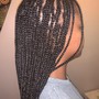 Feed-In Braids Straight Back SMALL