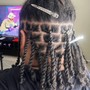 Faux loc - Mid back