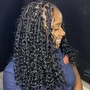 Smedium Knotless Braids