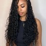 Large Knotless Box Braids