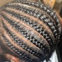 Cornrows (full head)