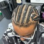 Men single Braids/twist