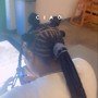 Bantu Knots with extensions