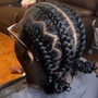 Cornrow Updo (Large)