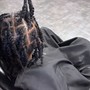 Marley Twist Out /  with added hair ( extension )