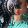 Additional Extension for feed in braids