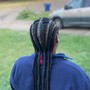 Small Boho Knotless Braids