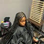 Kid's knotless medium Braids