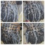 8 week retighten microlocs/sisterlocks