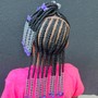 Natural Hair Plaits for kids