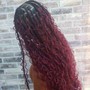 Curly/wavy Crochet Braids