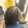 Knotless braids