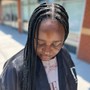 Knotless braids (medium)