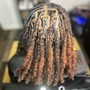 Cut relaxed hair for starter locs