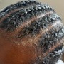 Fulani Braids w/ Knotless In Back