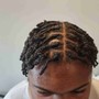 Starter locs 2 stand twist