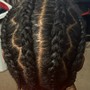 Knotless braids