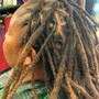 Loc Retwist with two strand twist