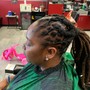 Loc Retwist with two strand twist