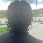 Loc Style-two strand twist with retwist