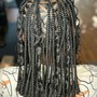 Boho Knotless Braids