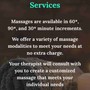 60 MIN "CONNECTION" MASSAGE FOR TWO