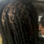 Retwist & Style (Mid back length)