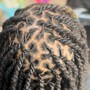 Simple braid down/ 2 strand scalp twist