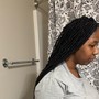 Faux loc crochet braids