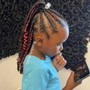 Kids knotless Braids (Med - Large)