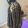 2 layer feed-in  Braids