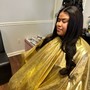 Hot Oil Scalp Treatment w/ Silk Press