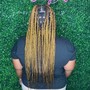 Half Sew in Half Feed in Braids