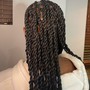 Senegalese Twist waist length/Medium