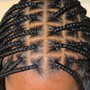 Kid's knotless braids