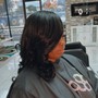 Half up Half down sew-in