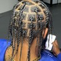 Cornrows on natural hair