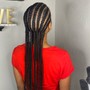 4-6 Straight Back Braids