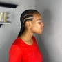 8-10 straight back braids