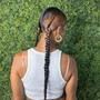 Slicked PonyTail w| Braid