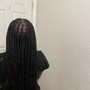 SMedium Knotless Braids Extended Length