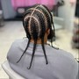 Men’s Large Straight Back Braids